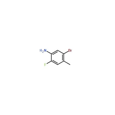 Ak Scientific 5-Bromo-2-fluoro-4-methylaniline (1g), CAS 945244-29-1 V9444-1g