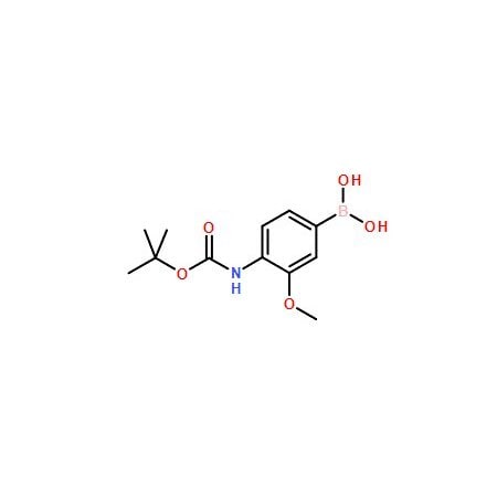 Ak Scientific 4-N-Boc-Amino-3-methoxyphenylboronic acid (1g), CAS 669713-95-5 0283AC-1g