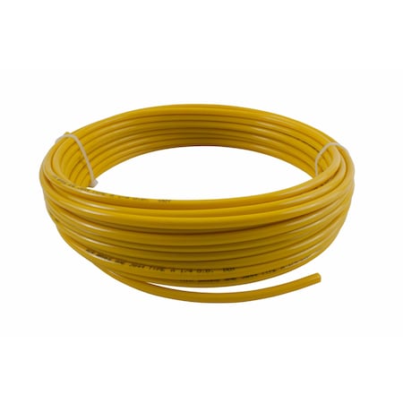 Mytee Products Air Line 5/8 in OD x 50 ft Yellow SAE J844 Nylon Air Brake Tubing DOT Approved MP-ABT-1930-07-T