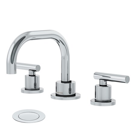 Symmons Dia Widespread Two-Handle Bathroom Faucet with Push Pop Drain Assembly (1.0 GPM) SLW3522PP