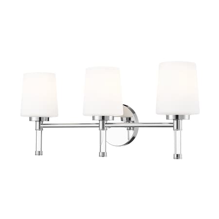 Z-Lite Henri Chrome  3 Light Vanity 7700-3V-CH