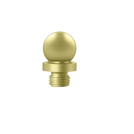 Deltana Ball Tip for 3 x 3 Hinge Bright Brass Finish DSBT33