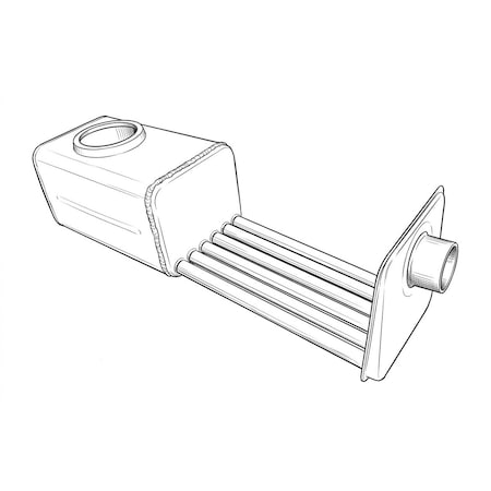 York Heat Exchanger Assy W/SS Liner S1-373-23792-003