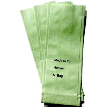 Green Klean Hoovr Type N Replacement Vacuum bags, 100PK GK-HovN
