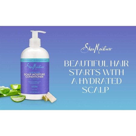 Shea Moisture Aloe Butter Scalp Moisture Conditioner, 13 Fluid Ounce, 12PK 68939328
