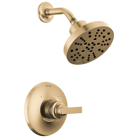 Delta Tetra 14 Series Shower Trim In Lumicoat Champagne Bronze T14289-CZ-PR