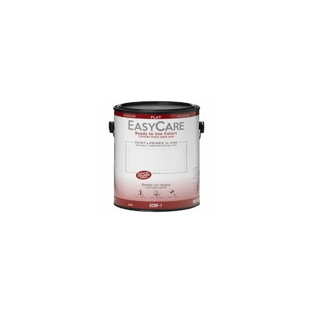 True Value Ready To Use Colors Paint & Primer, Interior Flat Acyrlic, White, Gallon ECRF-1