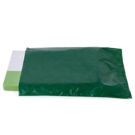 Nashville Wraps Dark Green Hi-D Bags 8.5x11, Plastic No Handles .60 mil, 1000PK HD2DG