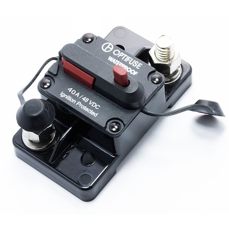 Optifuse Circuit Breaker, 353 Series, 25 to 300A, 3kA at 48V DC 353040