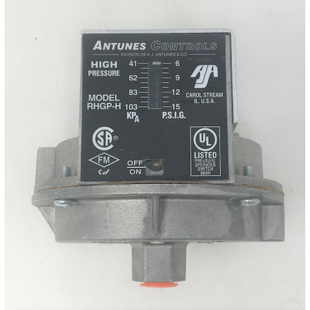 Antunes Auto Reset High Gas Sw 6-15# RHGP-H 6-15