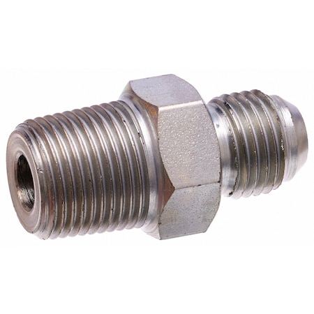 Gates BRITISH MALE STANDARD PIPE TAPERED THREAD TO MALE JIC 37 FLARE G62150-0406