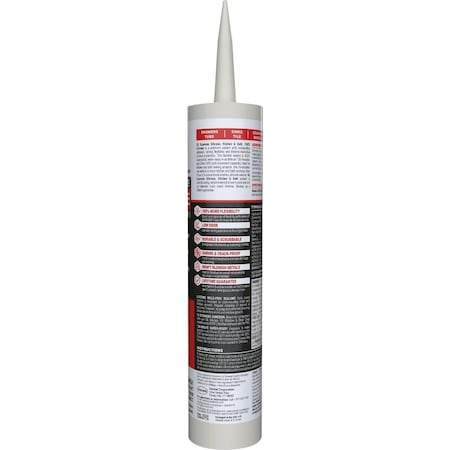 Ge Supreme Silicone Kitchen & Bath Sealant Almond 10.1 Oz. Cartridge 3017401