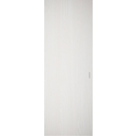 Sartodoors Hidden Barn, Basic 3001 Ash Franko, Wood Veneer Doors, Magic Concealed Sliding Set, 36 x 80 BASIC3001HB-YAFR-36