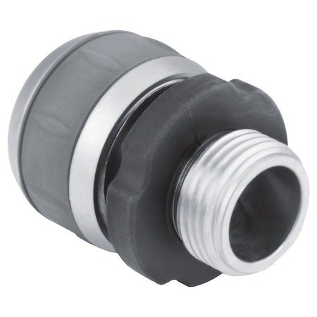 Gilmour Hose Mender, Compression Male, Metal 805814-1001