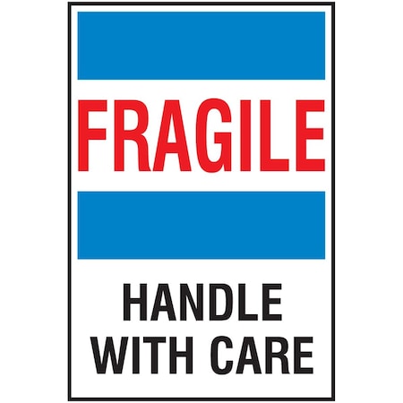 Accuform INTERNATIONAL SHIPPING LABELS FRAGILE MPC103