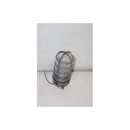 Halo 100W Vapor Tight Floodlight, Gray, Glass Globe VT100G