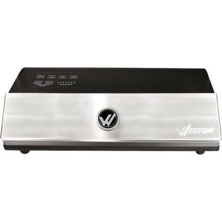 Weston Professional 65-0501-W Vacuum Sealer, 120 V, 210 W, 11 in L Sealing Bar, Stainless Steel 65-0501-W