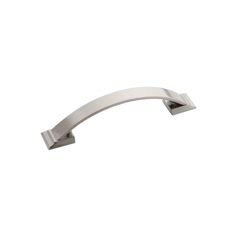 Amerock Candler 3-3/4 in 96 mm Center-to-Center Satin Nickel Cabinet Pull, 10PK 10PK29355G10