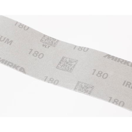 Mirka Abrasives Semi-Open Coated Abrasive Roll, 2-3/4 in W x 60 ft L, 80 Grit, Aluminum Oxide/Ceramic 24-574-080