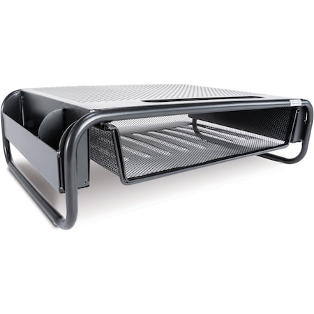 Allsop Metal Art Organizer 5 Monitor, 18 x 11.8 x 5.1, Black 32166