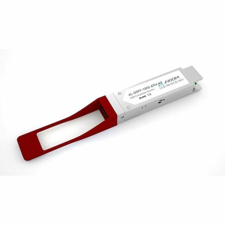 Axiom 100GBASE-ER4 QSFP28 TRANSCEIVER, SMF, LC, 40KM, 1295-1309NM FOR ALCATEL AL-QSFP-100G-ER4-AX