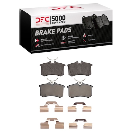Dfc 5000 Advanced Disc Brake Pad Set,  1552-0340-01