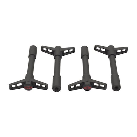 Proform 141756 Valve Cover Wing Nut, Black Crinkle P75-141756