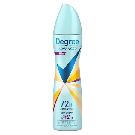 Degree Exotic Flowers Sexy Intrigue Antiperspirant Deodorant Dry Spray for Women, 3.8 Ounce, 12PK 69999380