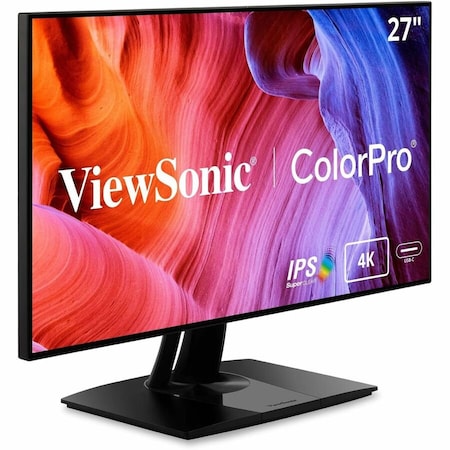 Viewsonic 27" 4K UHD ColorPro Design Monitor with USB-C, 3840 x 2160 Resolution. VP2768A4K