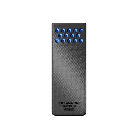 Nitecore 20,000mAh 65W Waterproof USB-C Power Bank, Blue Carbo 20