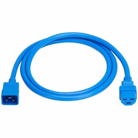 Eaton TRIPP LITE SERIES POWER CORD C20 TO C21 HEAVY-DUTY 20A 250V 12 AWG 6 FT. 1.8 M P035-006-ABL