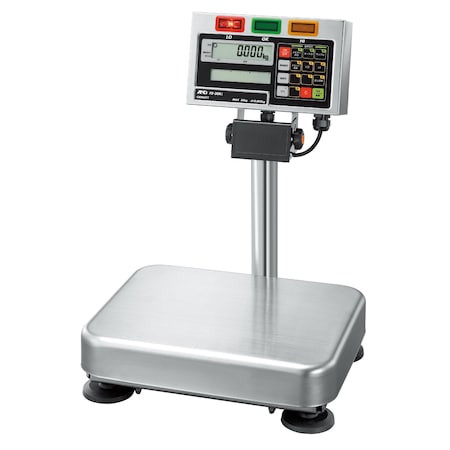 A&D Static Checkweigher, 70lb x 0.005lb, LEGAL FOR TRADE, IP65 FS-30KiN