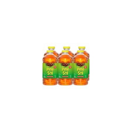 Pine-Sol Multi-Surface Cleaner, For Multi Surface, Concentrate, Liquid, 80 fl oz (2.5 quart), Original, 6PK 60160