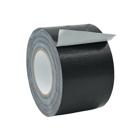 Wod Tape DTC12 Contractor Grade Duct Tape Black 4 in. x 60 ft., 12PK WOD DTC12-04000-12-60-BLA