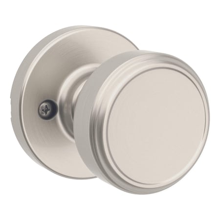Kwikset Residential Door Knobs Half Dummy Reversible Satin Nickel 488MNKRDT-15
