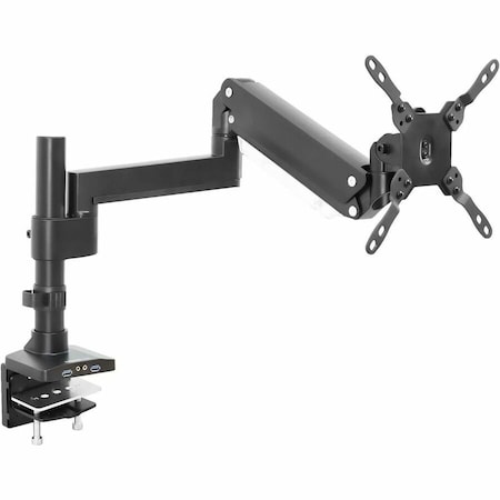 Mount-It Single Monitor Desk Mount w/USB and Mult MI-4771