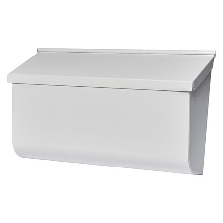 Architectural Mailboxes Woodlands Horizontal Wall-Mount, White L4009WWAM