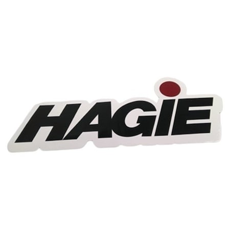 John Deere DECAL HAGIE 6.00 X 12.75, JOHN DEERE OEM 5HG650326 5HG650326