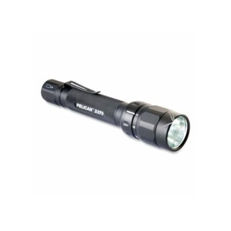 Pelican 2370 Tactical Flashlight, 3.0 v, 6.43 in L, Black 562-023700-0001-110