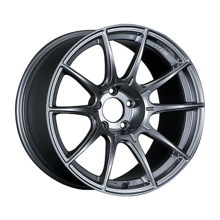 Superjock XA18105 Plus 1505GDK GTX01 18 x 10.5 5 x 114.3 15 mm Offset Dark Silver Wheel Evo X-G35-350Z-370Z SU1484493
