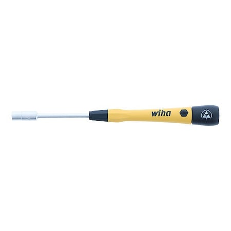 Wiha Nut Driver, 7/32 in, SAE; Metric, 60 mm 27776