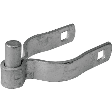 Midwest Air Tech 2-3/8'' x 5/8'' Steel Chain Link Gate Hinge Clamp 328530C
