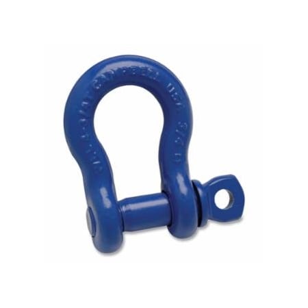 Campbell C-419-S Series Anchor Shackle, 13/16 in Opening, 1/2 in Bail Size, 2 t, Screw Pin Shackle 193-5410805