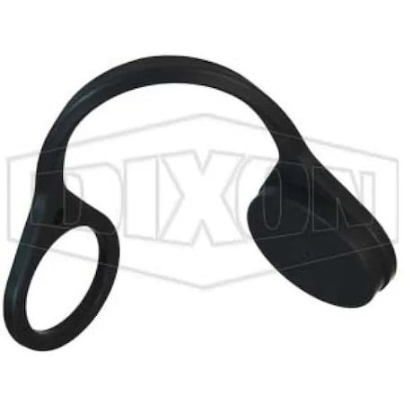 Dixon HT Series Flush Face Quick Connect Dust Plug, 5/8 in Nominal, Nitrile, Domestic 5HTDP