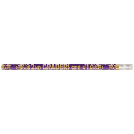 Musgrave Pencil Co 2nd Graders Are #1 Pencils, 144PK D1506/12