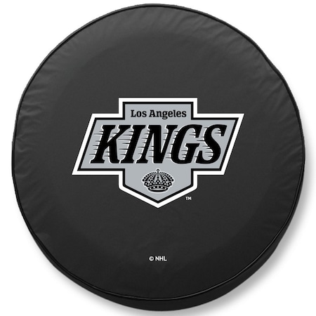 Holland Bar Stool Co 29 x 8 Los Angeles Kings Tire Cover TCFLAKingBK