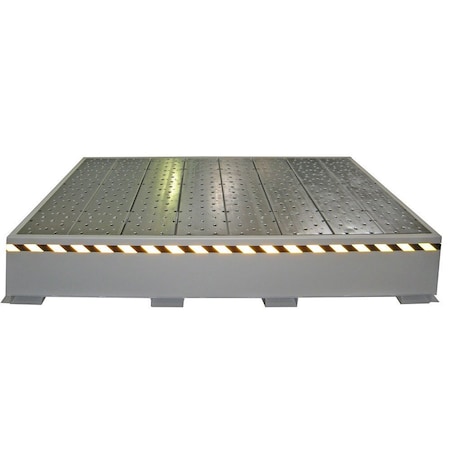 Securall 12 Drum Spill Station, 201 Gallon Sump Capacity DSS12