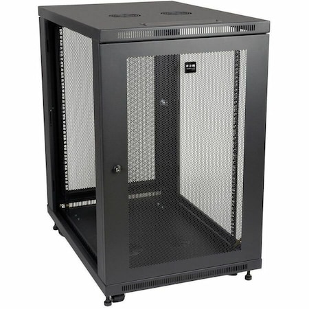 Tripp Lite 18U RACK ENCLOSURE SERVER CABINET 33 INCH DEEP W/ DOORS & SIDES SR18UB