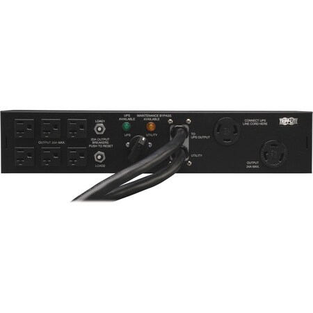 Tripp Lite PDU, Hot-Swap, 5-15R, L5-30P, 10 ft./6 ft. PDUB30