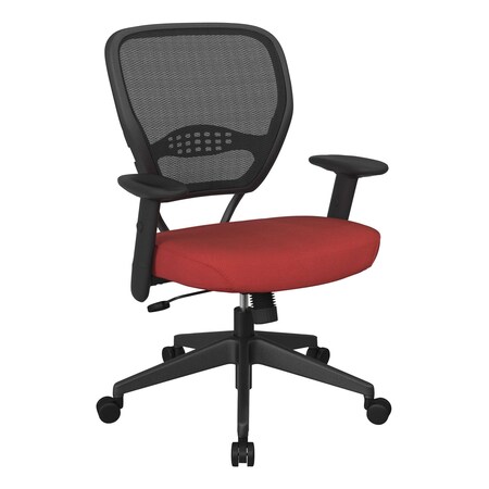 Space Seating 55 Series Professional AirGrid Back Managers Chair, Fun Colors Red 55-7N17-9